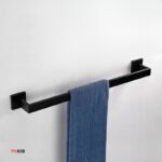 PK03B THANH VẮT KHĂN ĐEN NHÁM