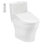 Bồn cầu TOTO CS769CDRW15 2 khối nắp điện tử Washlet C5 TCF24460AAA giấu dây - Ảnh 3