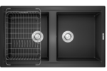Chậu rửa bát Konox Granite Sink Veloci 760D Black - Ảnh 2