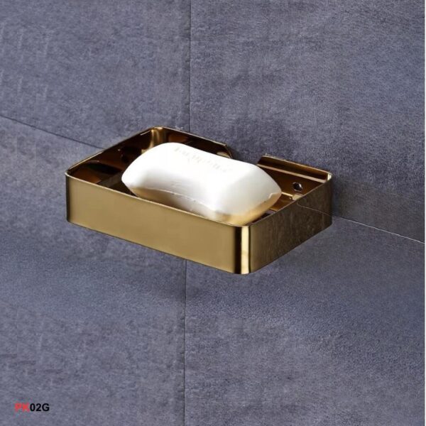 PK02G KHAY ĐỰNG XÀ PHÒNG VÀNG GOLD
