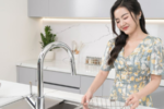 Chậu rửa bát Konox Undermount Sink KN8646DU Dekor Full - Ảnh 5