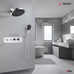 SEN TẮM ÂM TƯỜNG TRÒN KRASIC K702