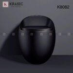K-8082B BỒN CẦU TRỨNG ĐEN NHÁM - Ảnh 3