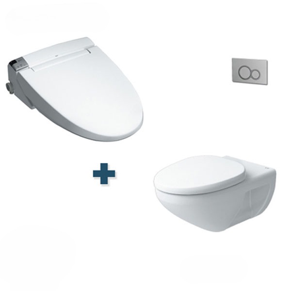 AC-23PCW-KA22AVN-avt.jpg Bồn cầu treo tường nắp điện tử INAX AC-23P + CW-KA22AVN - Ảnh 1