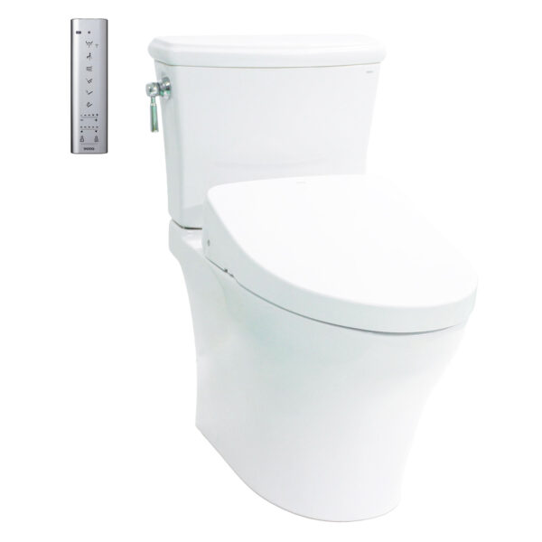 Bồn cầu TOTO CS986CGW12 2 khối nắp điện tử Washlet S7 TCF4911EZ giấu dây