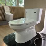 Bồn cầu INAX 1 khối AC-969VN-2 (AC969VN2) nắp mỏng đóng êm - Ảnh 4