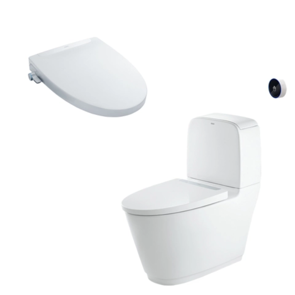 Bồn cầu 2 khối xả cảm ứng nắp rửa cơ INAX ACT-832 + CW-S32VN