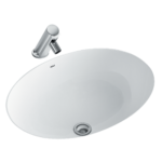 Chậu rửa mặt lavabo âm bàn INAX AL-2293V/BW1 men Aqua Ceramic