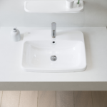 Chậu lavabo dương vành INAX L-2398V (L2398V) (L-2398VFC) - Ảnh 6