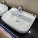 Chậu rửa lavabo đặt bàn INAX AL-632V (AL632V) (AL-632VFC) men Aqua Ceramic - Ảnh 4