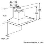 Máy hút mùi và khói Bosch DWW06D650 - Ảnh 5