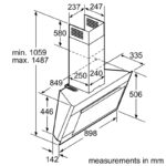 Máy hút mùi Bosch DWK09M760 - Ảnh 5
