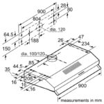 Máy hút mùi Bosch DHU935HB - Ảnh 5