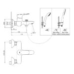 Bộ sen tắm nóng lạnh INAX BFV-1403S-7C (BFV1403S7C) - Ảnh 2
