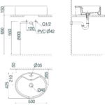 Chậu dương bàn CD19 - Ảnh 2