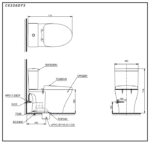 Bồn cầu 2 khối TOTO CS326DT3 nắp đóng êm TC385VS - Ảnh 10