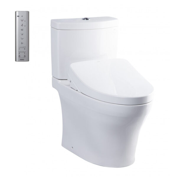 Bồn cầu TOTO CS769CDRW12 2 khối nắp điện tử Washlet S7 TCF4911EZ giấu dây