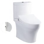 Bồn cầu TOTO CS769DRE4 2 khối nắp rửa cơ TCW1211A