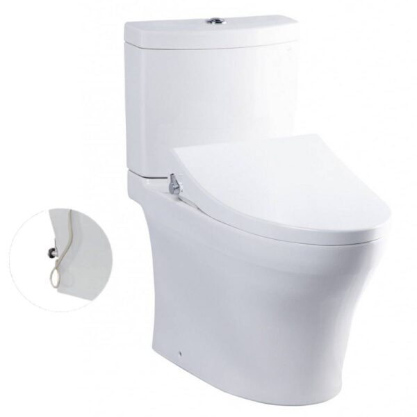 Bồn cầu TOTO CS769DRE4 2 khối nắp rửa cơ TCW1211A