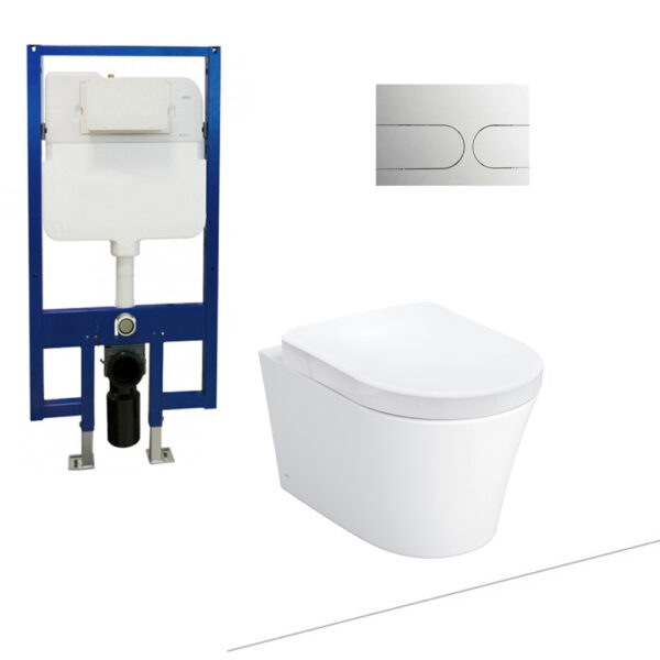 Bồn cầu treo tường nắp êm TOTO CW553 TC384CVK WH172A MB175M