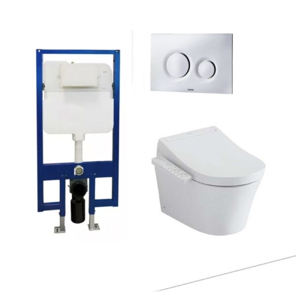 Bồn cầu treo tường điện tử TOTO CW553 TCF33320GAA WH172A MB174P#SS