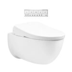Bồn cầu treo tường nắp điện tử S7 (giấu dây) xả tự động TOTO CW812REA TCF47360GAA WH172AAT TCA546 MB175M - Ảnh 2