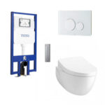 Bồn cầu treo tường điện tử S7 (giấu dây) TOTO CW812REA TCF4911EZ WH172AT TCA465 MB176GH