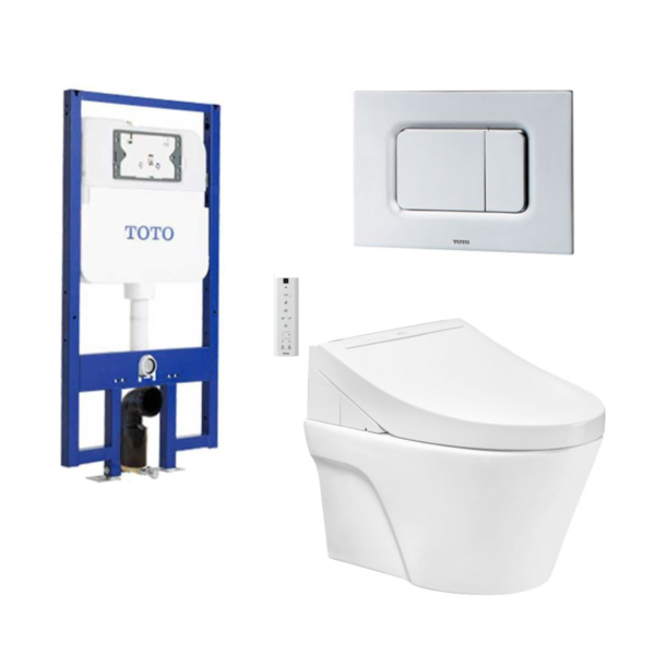 Bồn cầu treo tường điện tử C5 (giấu dây) TOTO CW822REA TCF24460AAA WH172AT TCA465 MB170P#SS