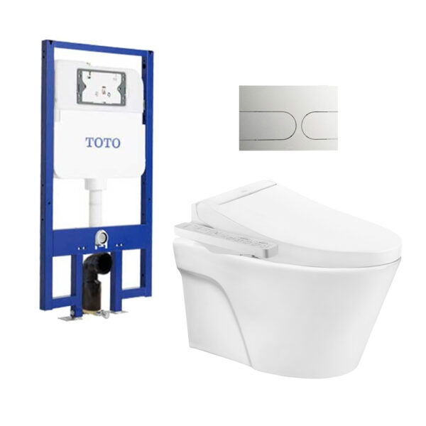 Bồn cầu treo tường điện tử (giấu dây) TOTO CW822REA TCF23460AAA WH172AT TCA465 MB175M