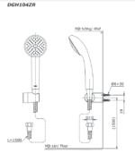 Bộ sen cây nóng lạnh TOTO DM907C1S TTMR302V DGH104ZR - Ảnh 5