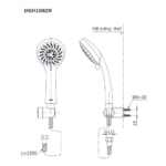 Bộ sen tắm nóng lạnh TOTO TTMR302V DGH108ZR (5 chế độ) - Ảnh 5