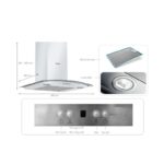 Máy hút mùi Bosch DWA07E651 - Ảnh 2