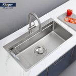 Chậu rửa chén Posco 304 Linen dập nổi KLUGER KF8850FSBasic (MOD Series) - Ảnh 6
