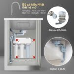 Chậu rửa chén Posco 304 Super Linen dập nổi KLUGER KH8048SLPlus (HARU Series) - Ảnh 16
