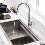Vòi chậu bếp nóng lạnh dây rút MOZA KLUGER KLF0009C (KLF0009S) - Ảnh 5
