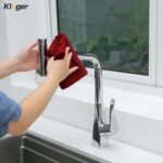 Vòi chậu bếp nóng lạnh dây rút GRACE Kluger KLF0016B (KLF0016C) - Ảnh 9