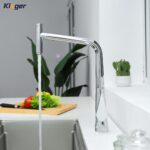 Vòi chậu bếp nóng lạnh dây rút GRACE Kluger KLF0016B (KLF0016C) - Ảnh 10
