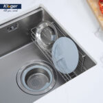 Chậu rửa chén Posco 304 Linen dập nổi KLUGER KY8045FS-S80 (TOYA Series) - Ảnh 17