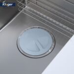 Chậu rửa chén Posco 304 Super Linen dập nổi KLUGER KY8045SL (TOYA Series) - Ảnh 10