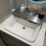 Chậu rửa lavabo treo tường INAX L-C11A3-AS (LC11A3AS) tích hợp chức năng tự động - Ảnh 3
