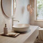 Chậu rửa lavabo đặt bàn TOTO LT1705#MBE (LT1705MBE) màu be mờ - Ảnh 3
