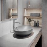 Chậu rửa lavabo đặt bàn TOTO LT1705#MGR (LT1705MGR) màu xám mờ - Ảnh 3