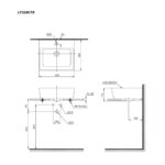 Chậu rửa lavabo đặt bàn TOTO LT328CTR - Ảnh 2