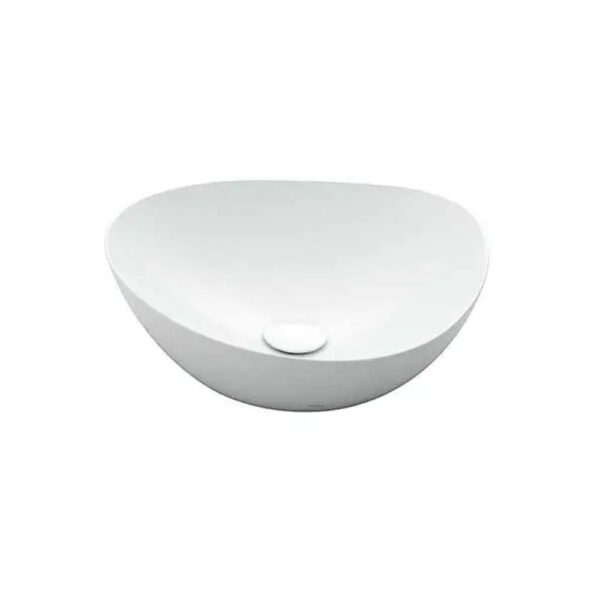 Chậu lavabo đặt bàn TOTO LT4704G19#XW (LT4704G19XW) trắng bóng vành mỏng Linear Ceram
