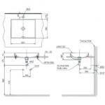 Chậu lavabo đặt bàn TOTO LT4715G19#MGR (LT4715G19MGR) xám mờ vành mỏng Linear Ceram - Ảnh 2