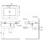 Chậu lavabo đặt bàn TOTO LT4716G17#MW (LT4716G17MW) trắng mờ vành mỏng Linear Ceram - Ảnh 2