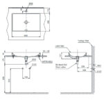Chậu lavabo đặt bàn TOTO LT4716G19#MBE (LT4716G19MBE) be mờ vành mỏng Linear Ceram - Ảnh 2