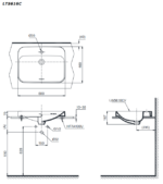Chậu rửa lavabo đặt bàn TOTO LT5616C - Ảnh 6