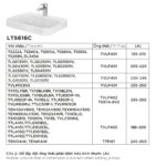 Chậu rửa lavabo đặt bàn TOTO LT5616C - Ảnh 13