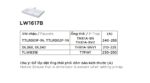 Chậu rửa lavabo đặt bàn TOTO LW1617C - Ảnh 8